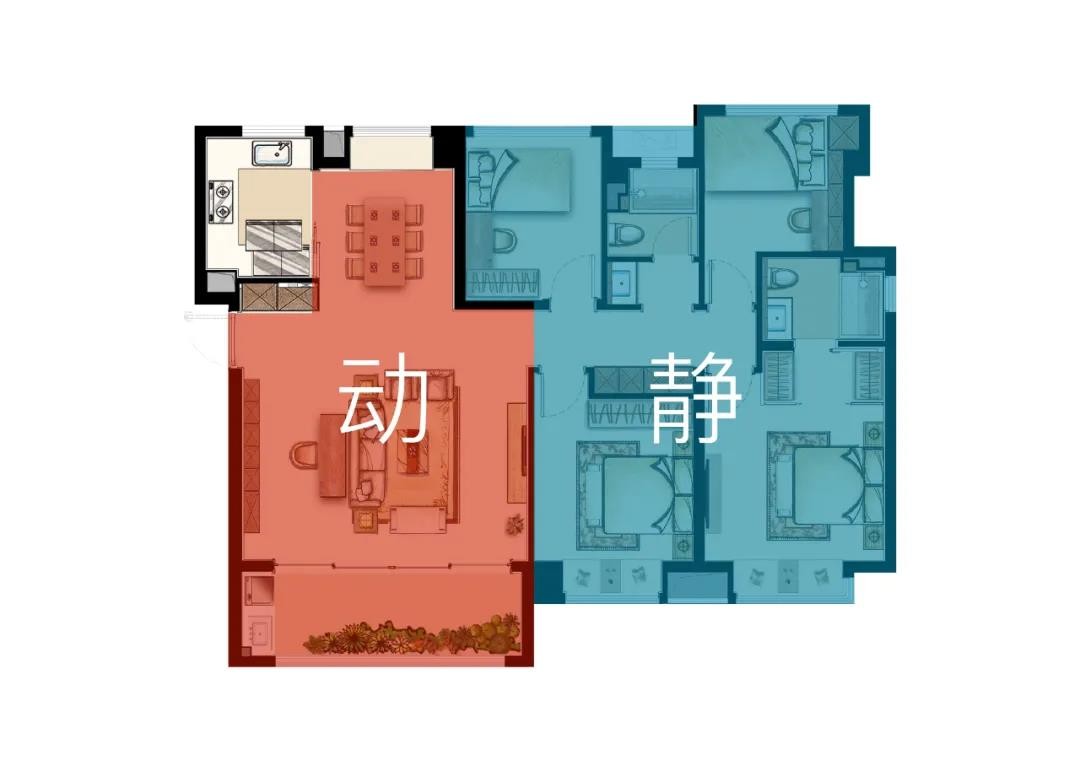 建发五缘映月户型图片