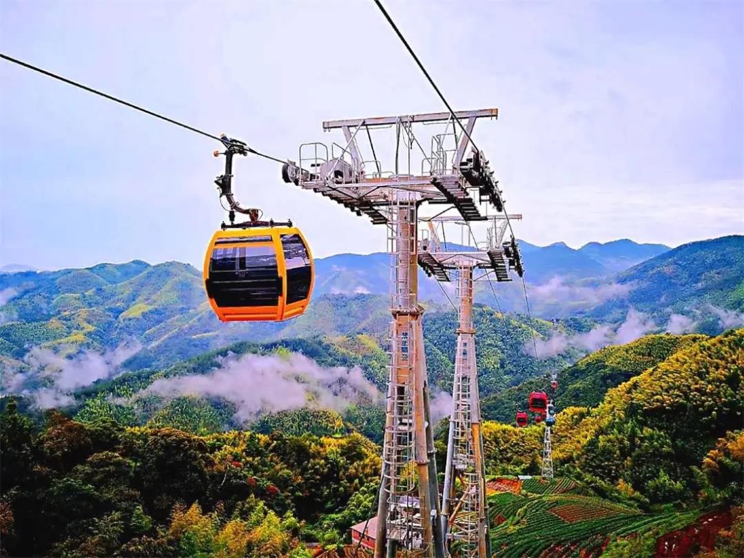 闽西有一座名山天宫山继梅花山,冠豸山索道建成开通之后3914次浏览
