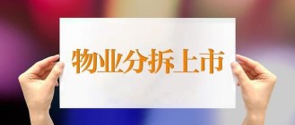 从“硬空间”走向“软基建” 房企分拆物业板块抢滩万亿蓝海