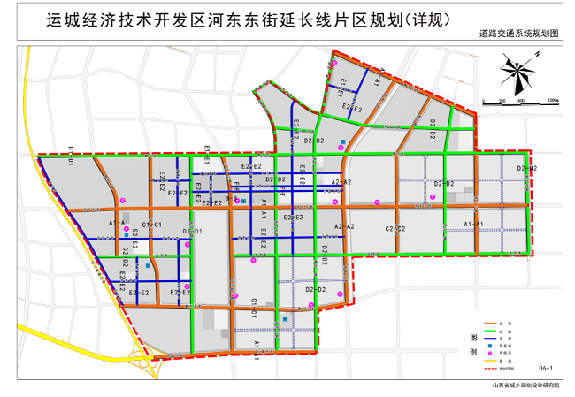 《运城经济技术开发区河东东街延长线片区规划》(详规) 公示通知