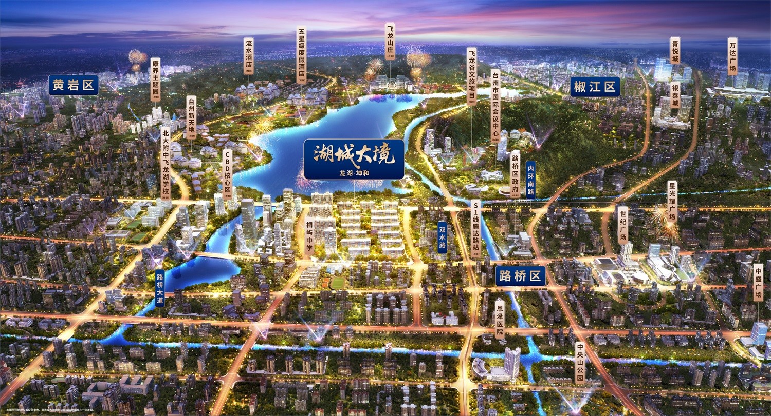 台州龙湖坤和湖城大境图片