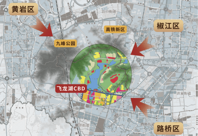 台州洪家海城路规划图图片