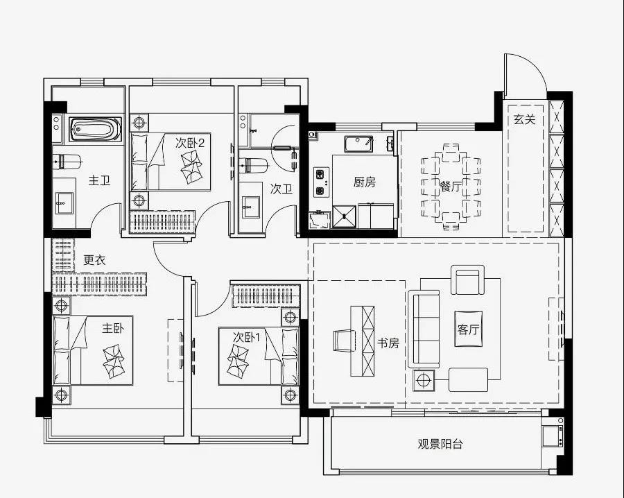 扬州奥园京杭湾户型图