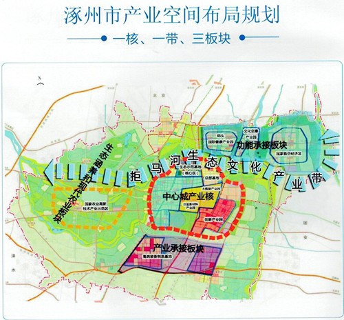 涿州市最新发展规划图图片