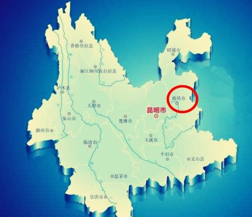 曲靖南中爨城地理位置图片