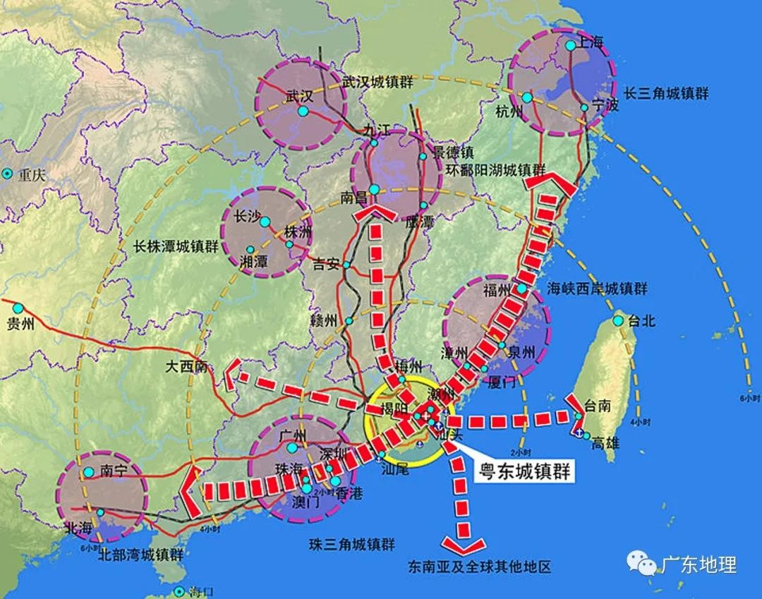 广东揭西高铁规划线路图片