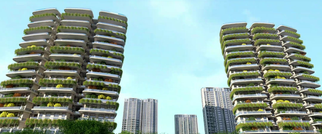 玺宇悦城国际第四代住宅的优势是沐浴阳光的森林建筑
