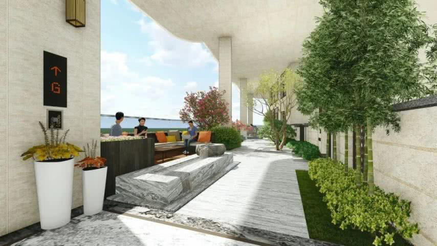 玺宇悦城国际第四代住宅的优势是沐浴阳光的森林建筑