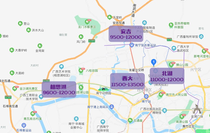 西鄉塘主力房價9500-13000元/㎡,十年漲幅墊底,僅為75%!