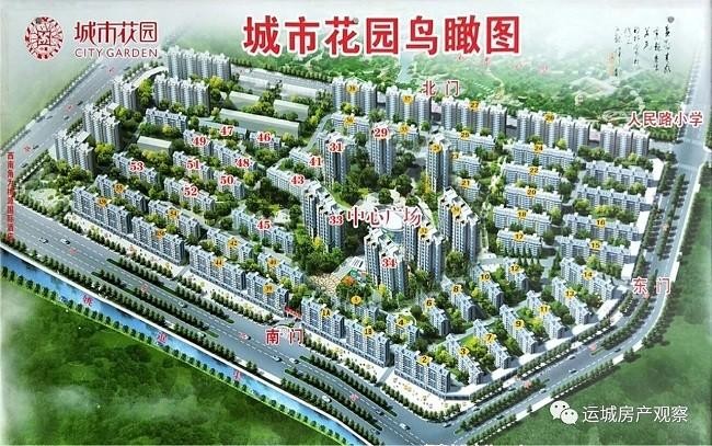 2021运城城市花园最新房价是多少?