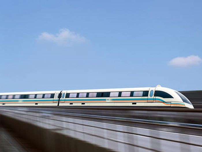 广州磁悬浮列车图片
