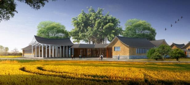 总用地2020亩,设计有葡萄酒庄度假酒店,疗养中心等,巍山南郊农创园区