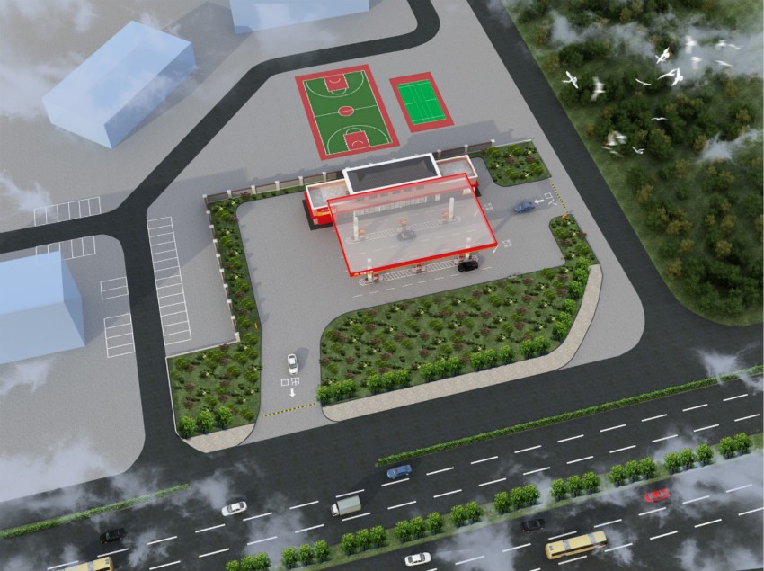 “北部新城第二加油站规划建筑设计方案”公示公告