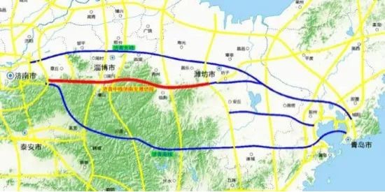 济潍高速淄博段规划图图片