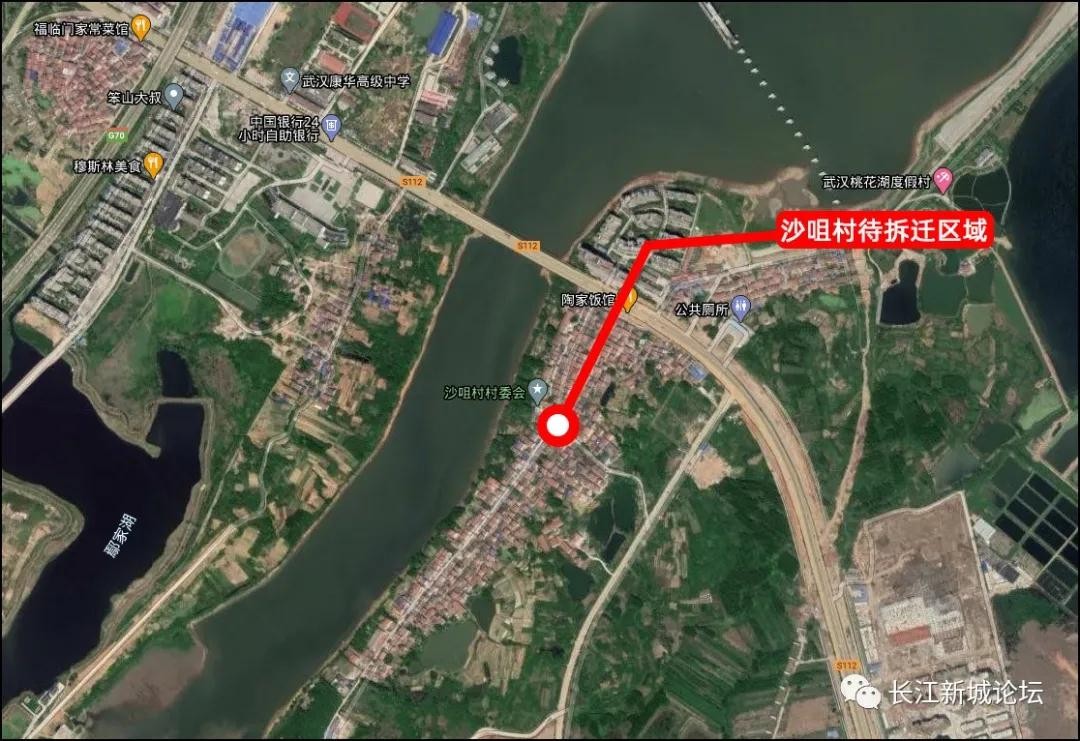 双柳国际学校选址,公众号《长江新城论坛》依据武汉规划一张图学校