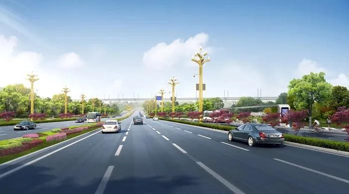 南充从这几条新建道路来看临江新区的底牌究竟有多大