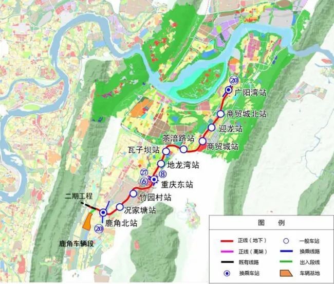 重庆十七号线线路图图片