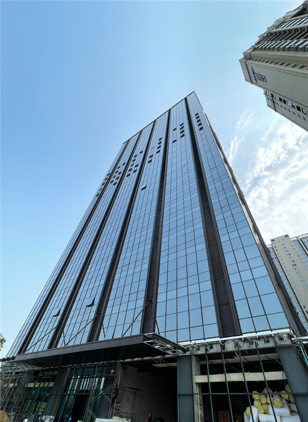 16#地标写字楼立面呈现,大堂已装修