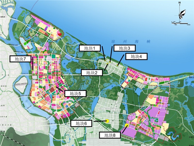 江东新区5大组团,266亩,8个精品地块全球招商,打造企业总部,国际学校