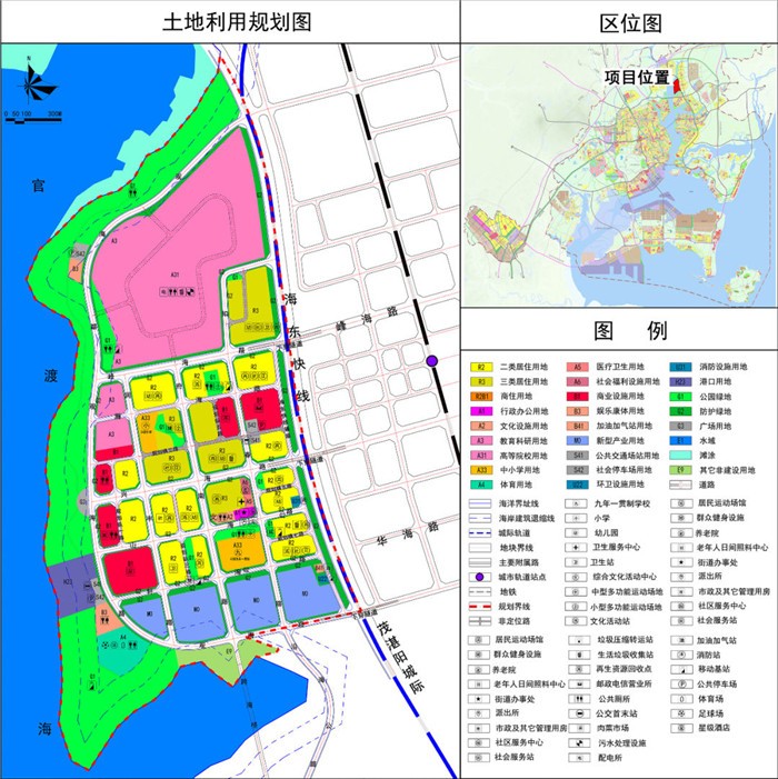 湛江市坡头区规划图图片
