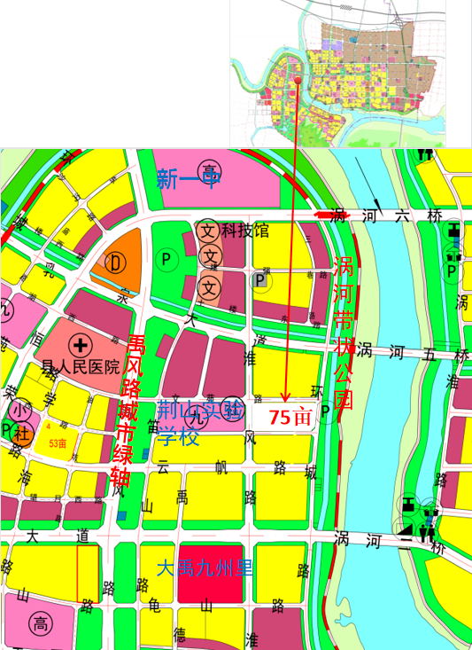 蚌埠楼盘网发布2021土地供应地块五区位图