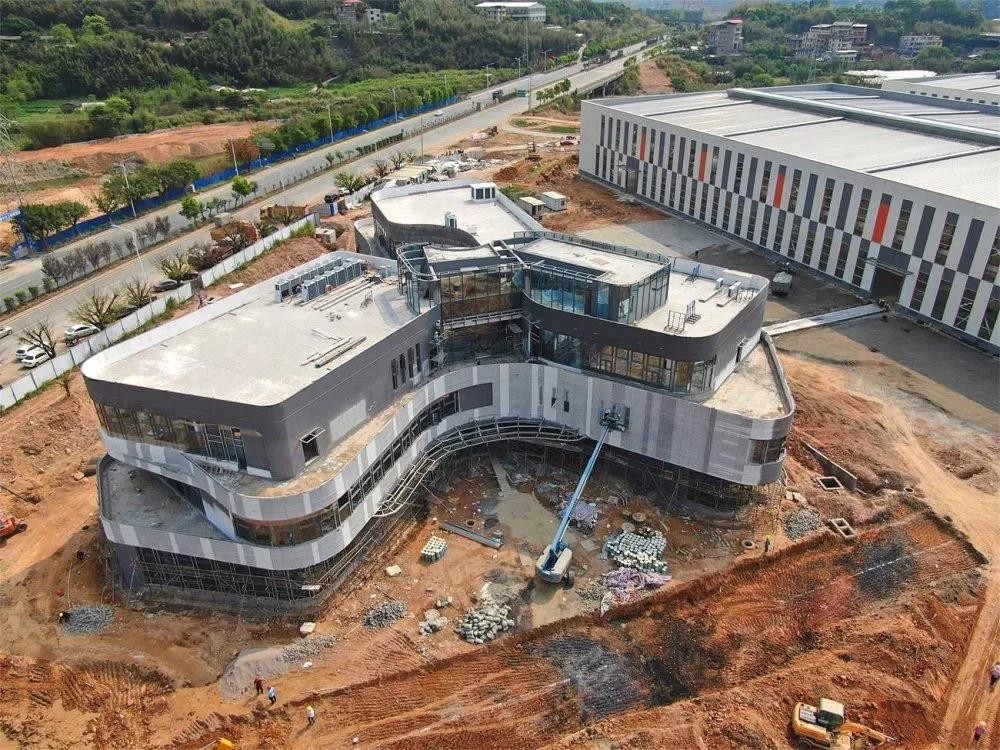 龙岩未来城又一项目将完成调试9幢厂房封顶
