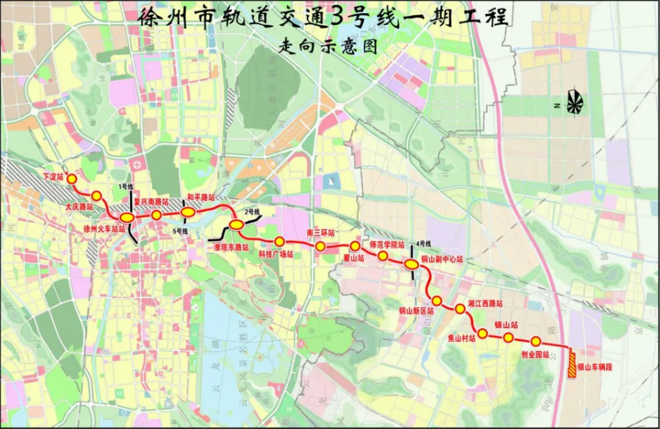 徐州地铁5号线将北延,买过这几个楼盘的可赚了