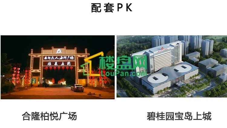 合隆柏悦广场pk碧桂园宝岛上城同样是儋州新盘哪个更入你眼