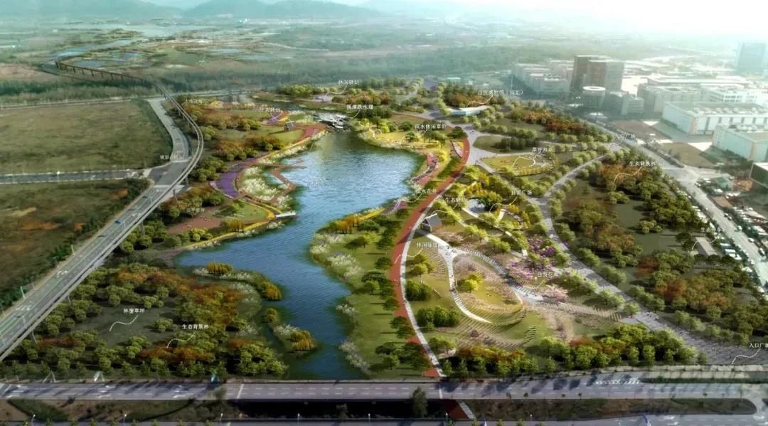武汉豹子溪公园规划图图片