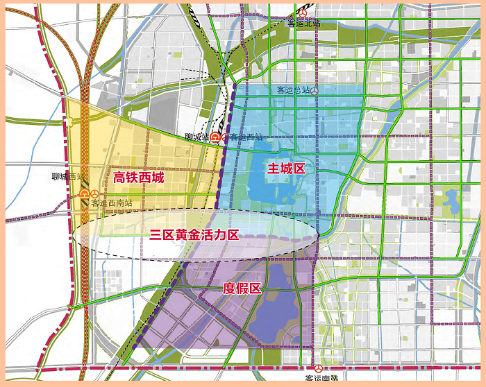 聊城民生凤凰城规划图图片