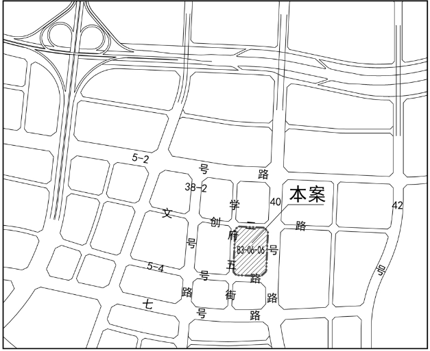 小窑湾地块分布示意图图片