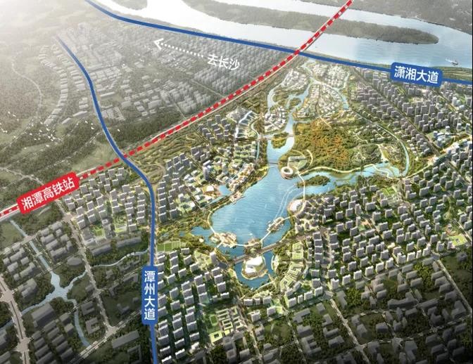 湘潭九华兴隆湖规划图图片
