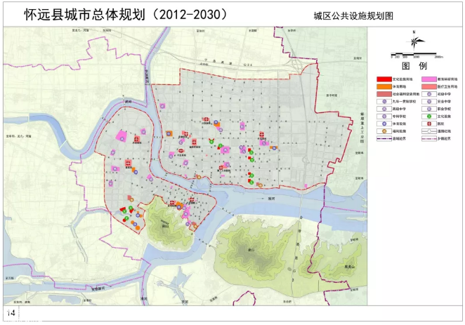 怀远县城市建设规划图图片