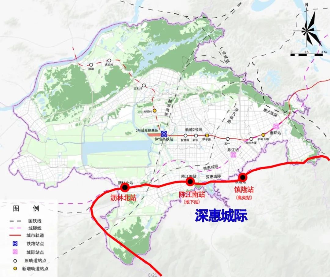 仲恺规划交通新布局!深惠城际和轨道2号线站点曝光-惠州楼盘网