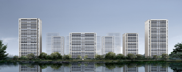 高层住宅是城市化,工业现代化的产物,按它的外部体形可分为塔式,板式