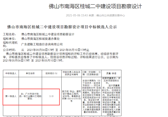 中海文锦国际旁的公办学校桂城二中传来最新进展