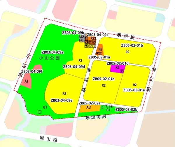 調整範圍北侖中心城北片區,鳳凰山東控規局部調整(小山地塊)特此公告.