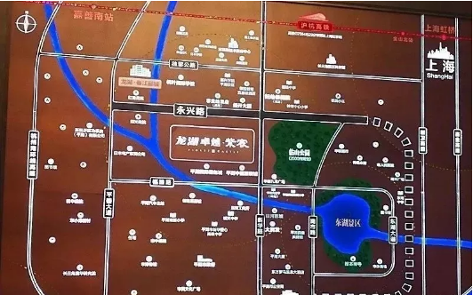龙湖·卓越紫宸区位图/图片来源于龙湖公众号