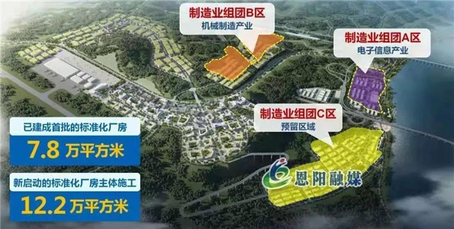 巴中临港产业园项目位于巴中恩阳机场,汉巴南高铁恩阳站,苍巴高速恩阳
