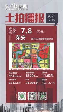 520嘉兴集中供地结果——2021南-020号