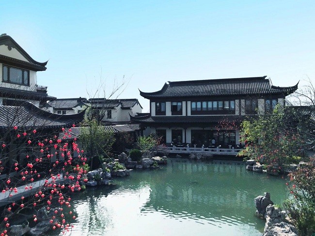 运城南山小镇 | 一个桃李春风,就是一座中式建筑博物馆