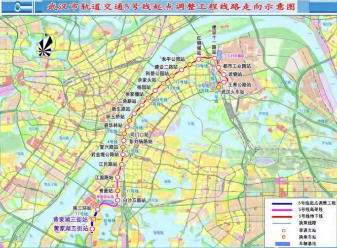 武汉地铁白沙洲图片