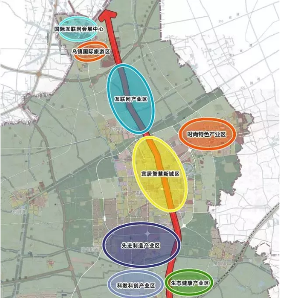 并且龙翔大道的南侧,官方也将着力打造对应的数字文教区.