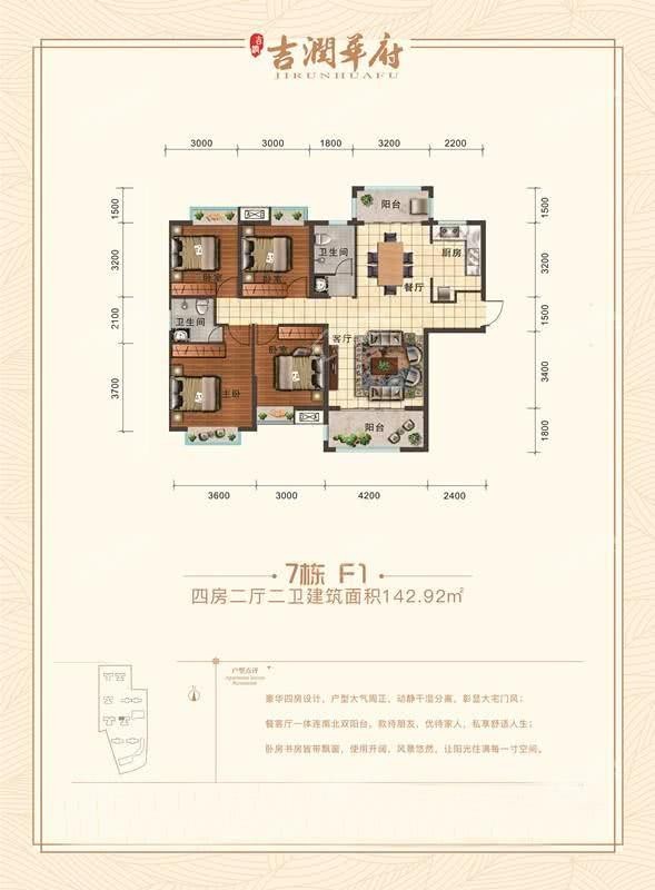 湘潭吉润华府户型图