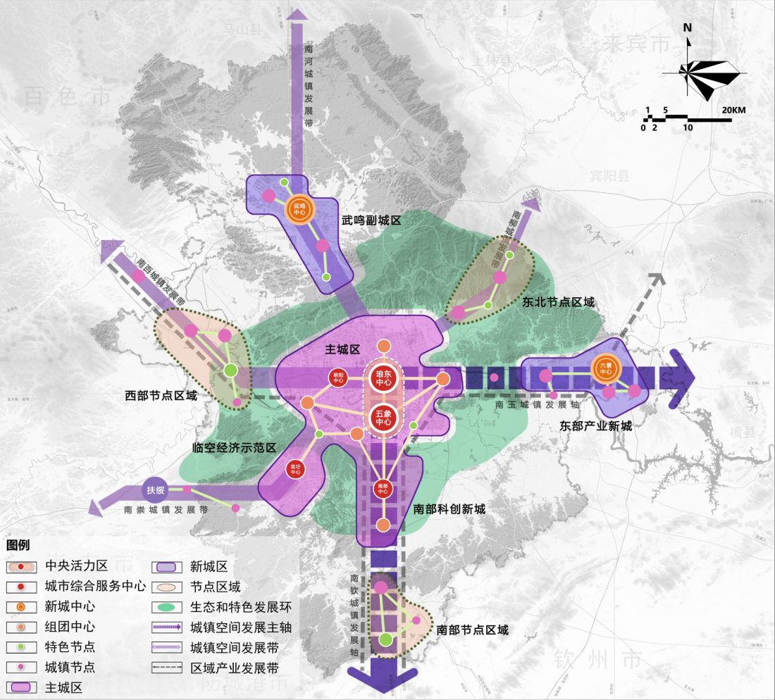 武鸣高铁站规划图图片