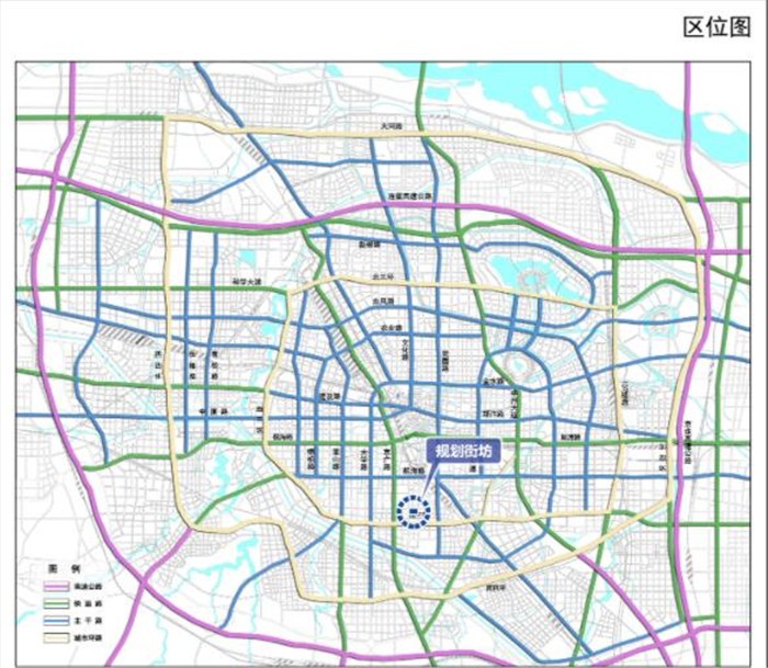郑州管城区规划图图片