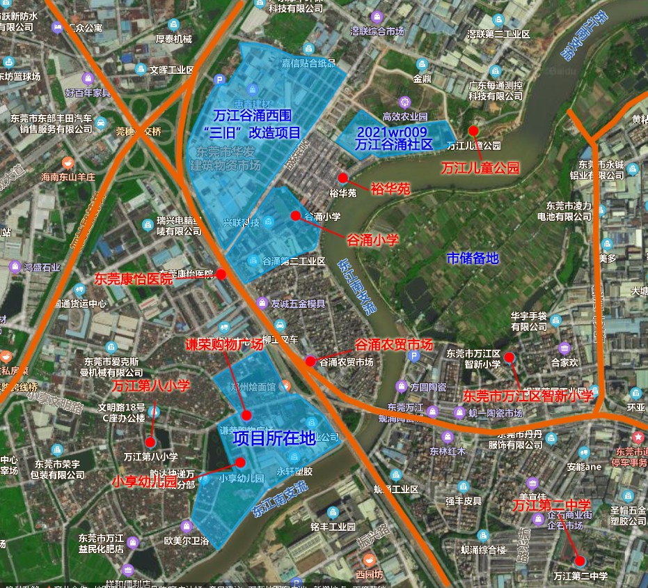 万江街道地块小享社区谷涌社区产城融合类更新项目