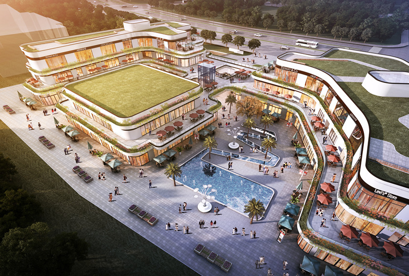 商业休闲,居住生活为一体的高端混合项目——镜湖点金商务广场