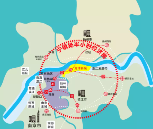 南京龙潭新城规划图图片