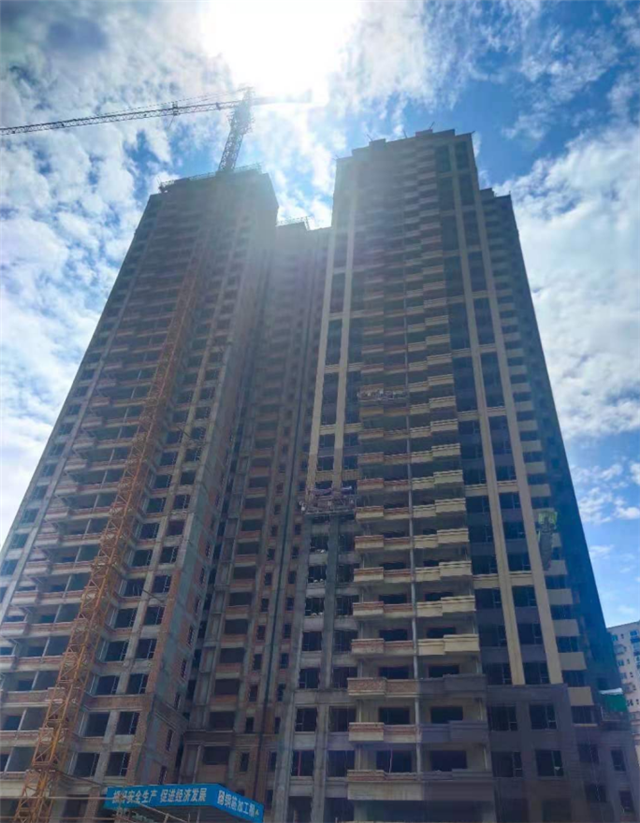 平昌阳光中心城2021年7月工程进度播报